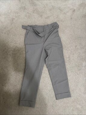 Women’s Gray Tailored Tapered Pants